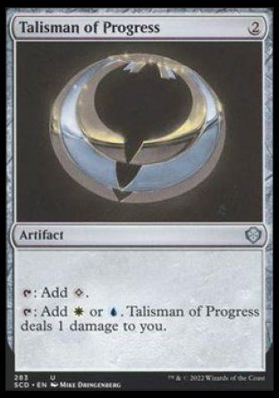Talisman of Progress (Starter Commander Decks) Trading Card