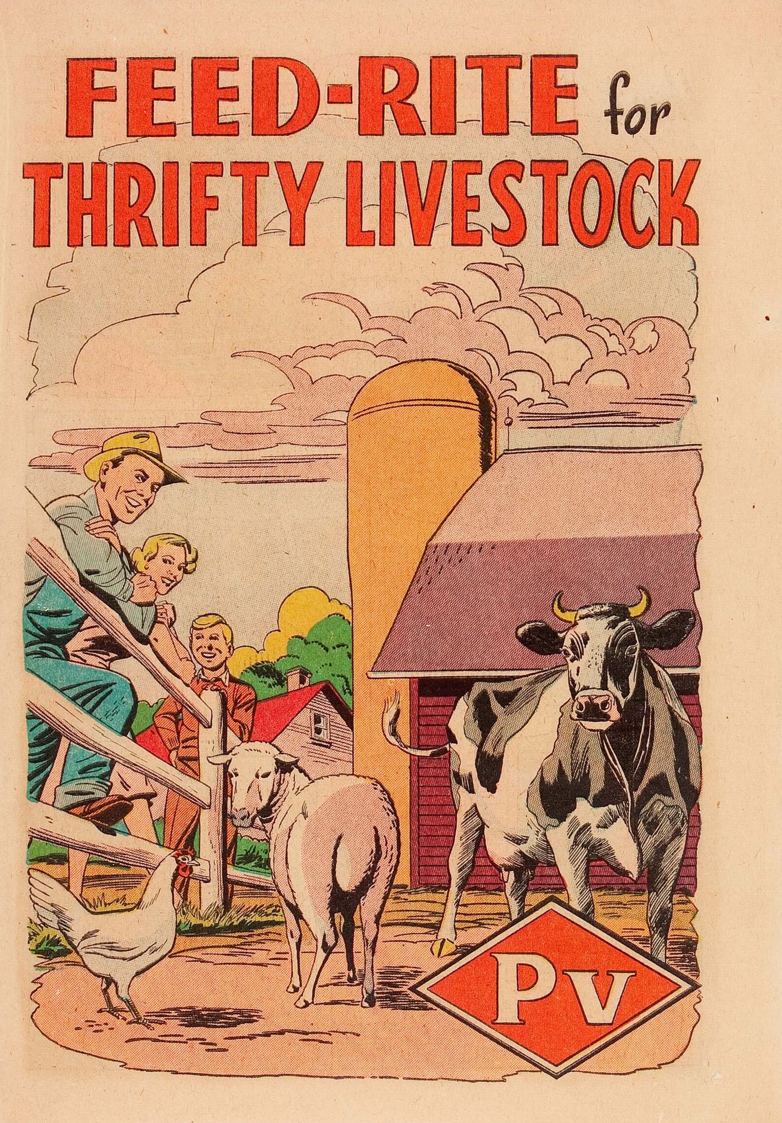 Feed-Rite for Thrifty Livestock #nn Comic