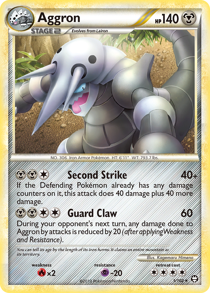 HS—Triumphant Pokémon Card