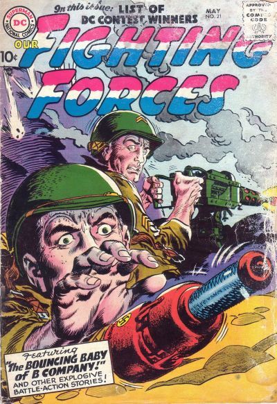 Our Fighting Forces #21 Comic