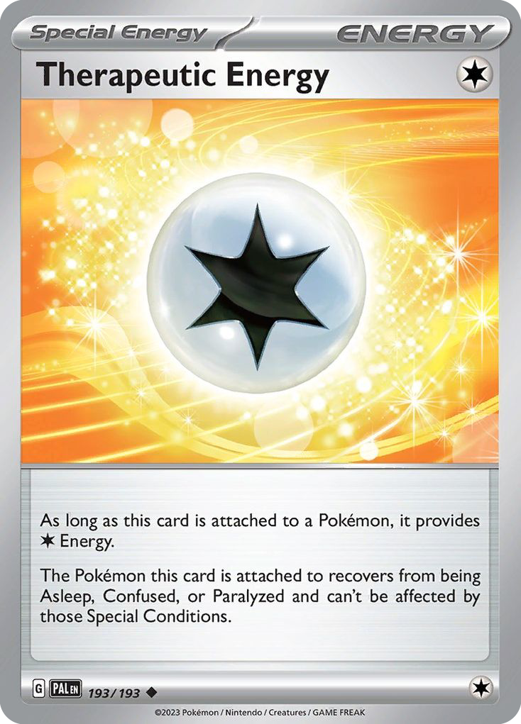 Therapeutic Energy (193/193) - Paldea Evolved Pokémon Card