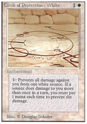 Circle of Protection: White (Unlimited)