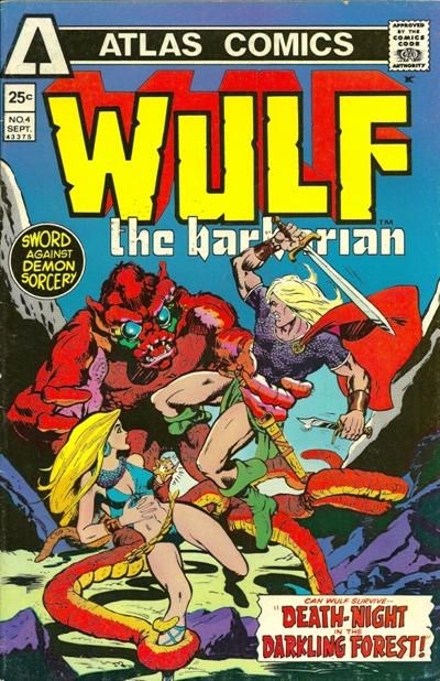 Wulf the Barbarian #4 Comic