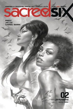 Sacred Six #2 (25 Copy Parrillo B&w Cover)