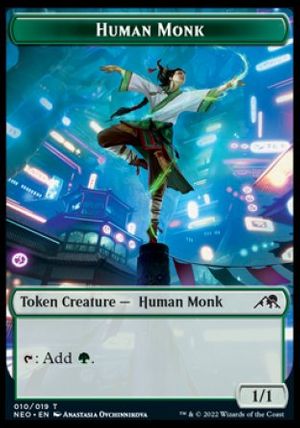 Human Monk (Kamigawa: Neon Dynasty)