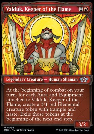 Valduk, Keeper of the Flame (Multiverse Legends) Trading Card