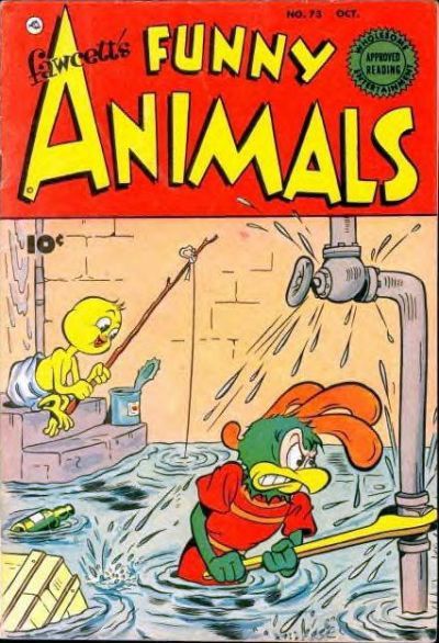 Fawcett's Funny Animals #73 Comic