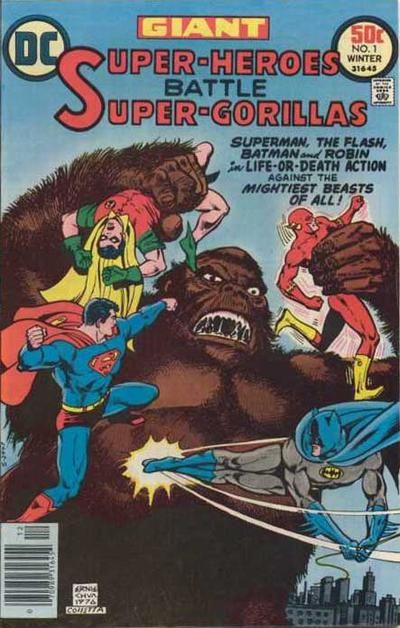 Super-Heroes Battle Super-Gorillas Comic