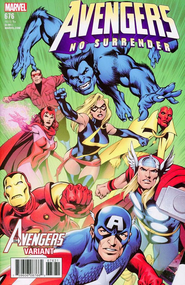 Avengers #676 (Davis Avengers Variant Leg)