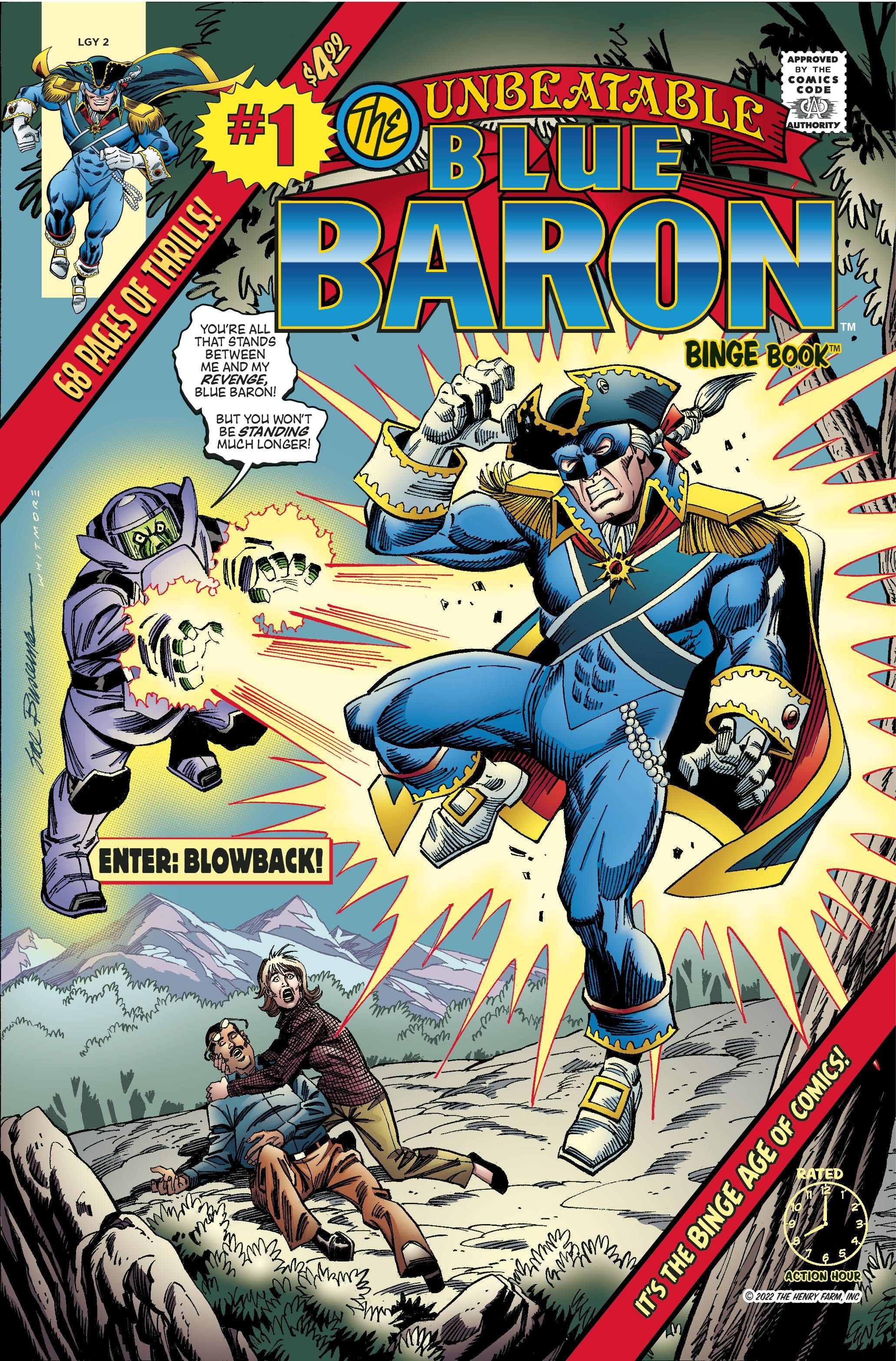 Blue Baron: Enter Blowback #nn Comic