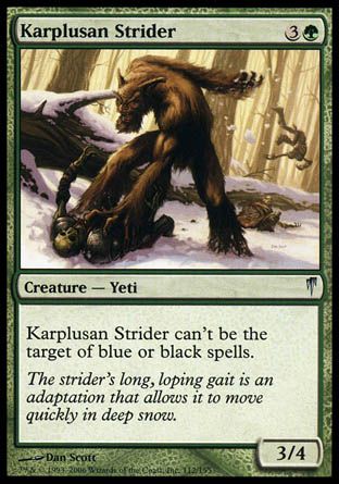 Karplusan Strider (Coldsnap) Trading Card