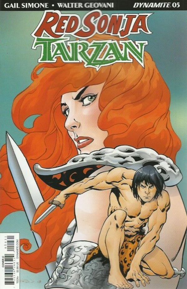 Red Sonja/Tarzan #5 (Cover C Lopresti)