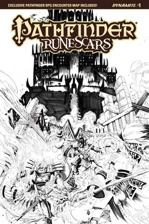 Pathfinder: Runescars #2 (Cover D 10 Copy Lau B&w Cover)