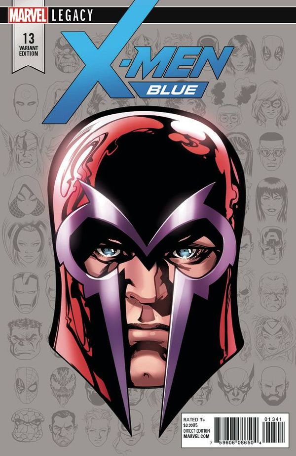 X-men Blue #13 (Mckone Legacy Headshot Variant Leg)