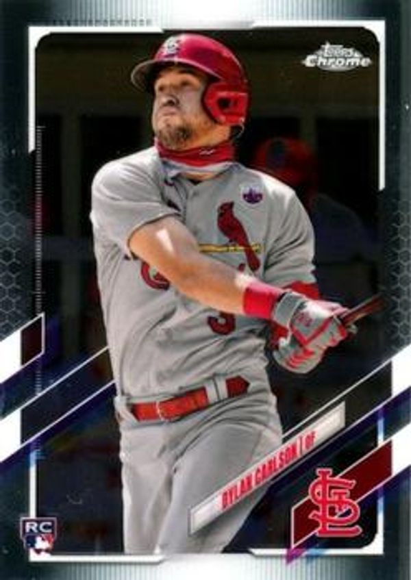 Dylan Carlson 2021 Topps Chrome Baseball #140