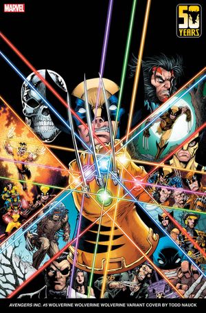 Avengers Inc. #5 (Todd Nauck Wolverine Wolverine Wolverine Variant)