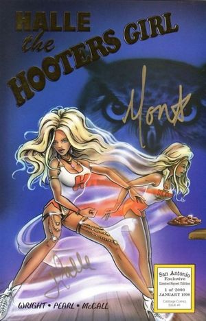 Halle The Hooters Girl #1 (Gold Foil Edition)