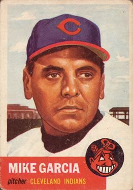 Mike Garcia 1953 Topps #75 Sports Card