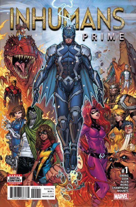 Inhumans: Prime #1 Comic