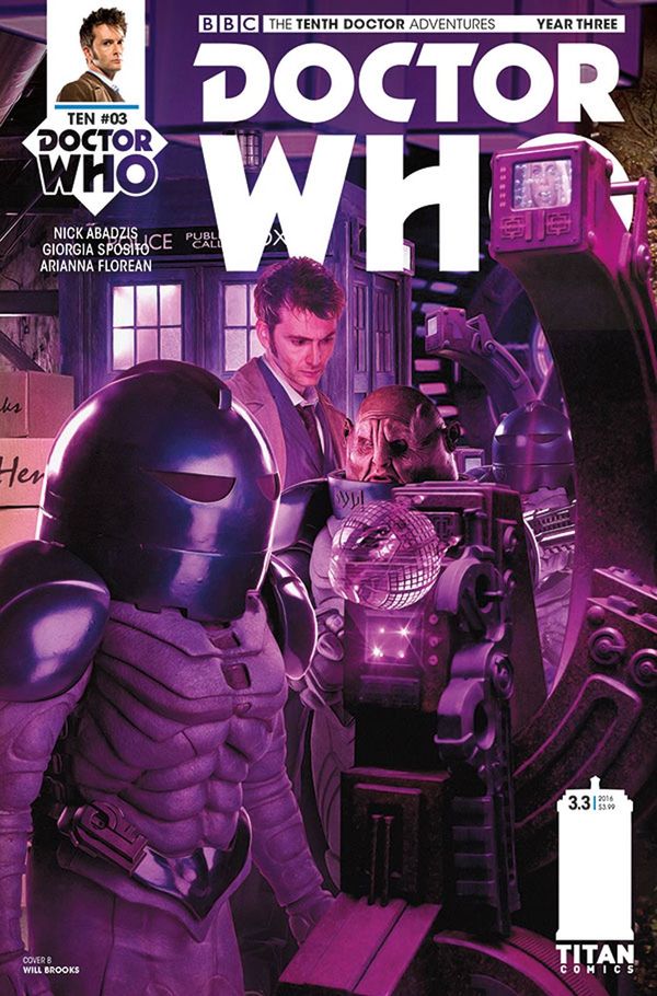 Doctor Who 10th Year Three #3 (Cover B Photo)