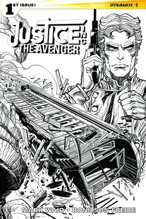 Justice, Inc.: The Avenger #1 (35 Copy Simonson B&amp;w Cover)