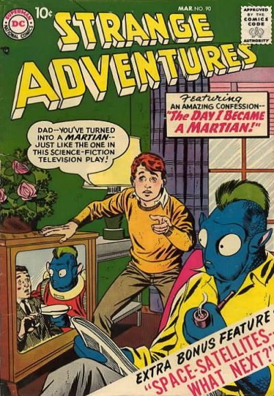 Strange Adventures #90 Comic