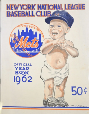 New York Mets 1962 Yearbook #nn