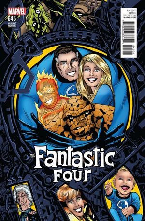 Fantastic Four #645 (Golden Connecting Variant)
