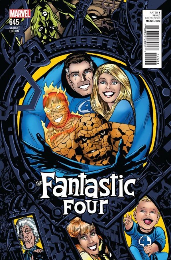 Fantastic Four #645 (Golden Connecting Variant)