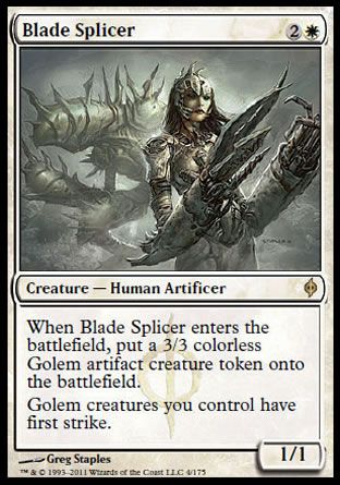 Blade Splicer (New Phyrexia) Trading Card