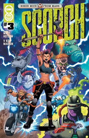 Biker Mice from Mars: Scorch #3 (Cover B Jordi Tarragona Variant)
