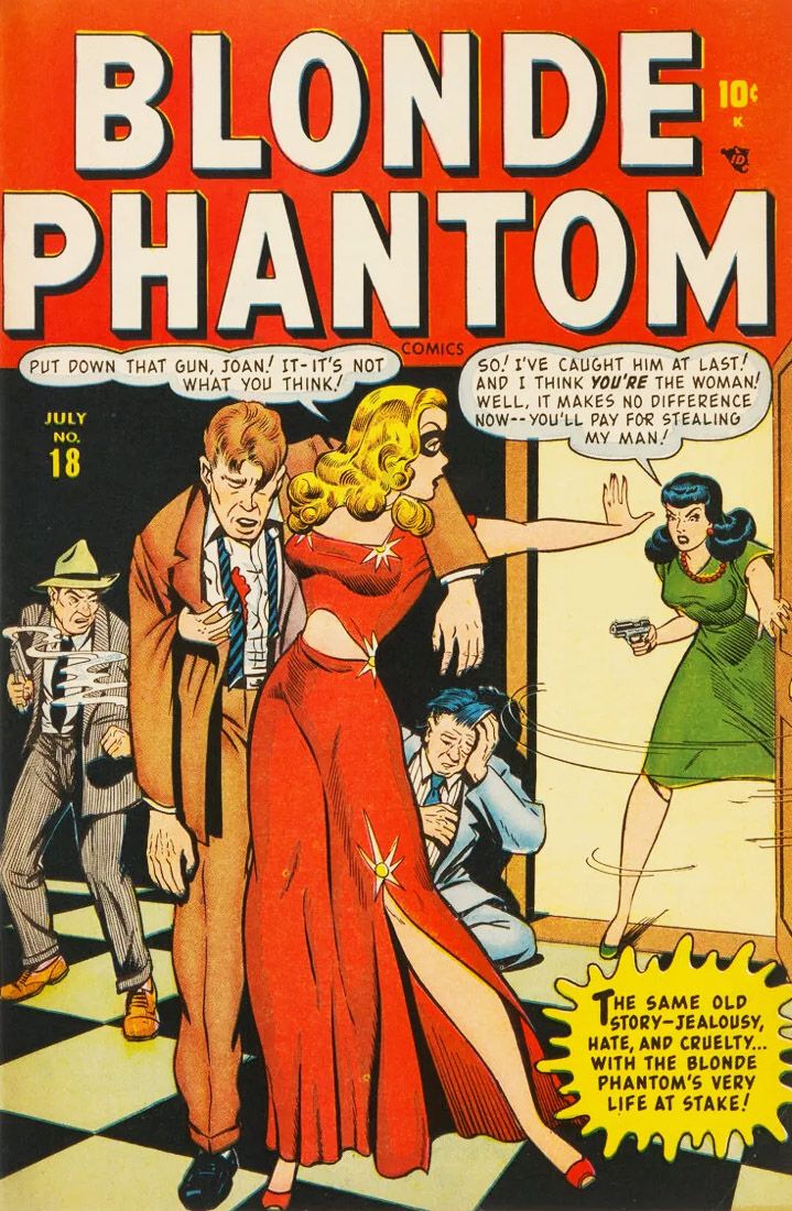 Blonde Phantom Comics #18 Comic