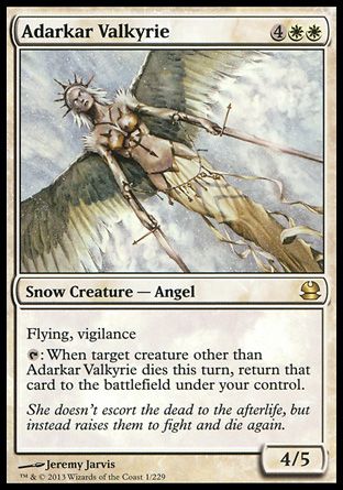 Adarkar Valkyrie (Modern Masters) Trading Card