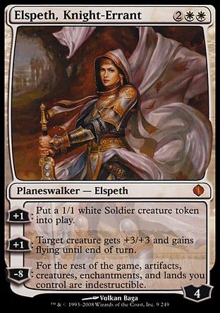 Elspeth, Knight-Errant (Shards of Alara) Trading Card