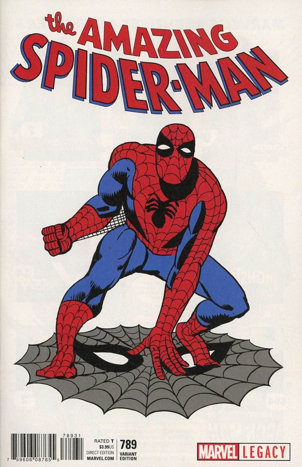 Amazing Spider-man #789 (Ditko 1965 T-shirt Variant Leg)