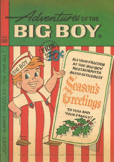 Adventures of Big Boy #130 [East] Comic