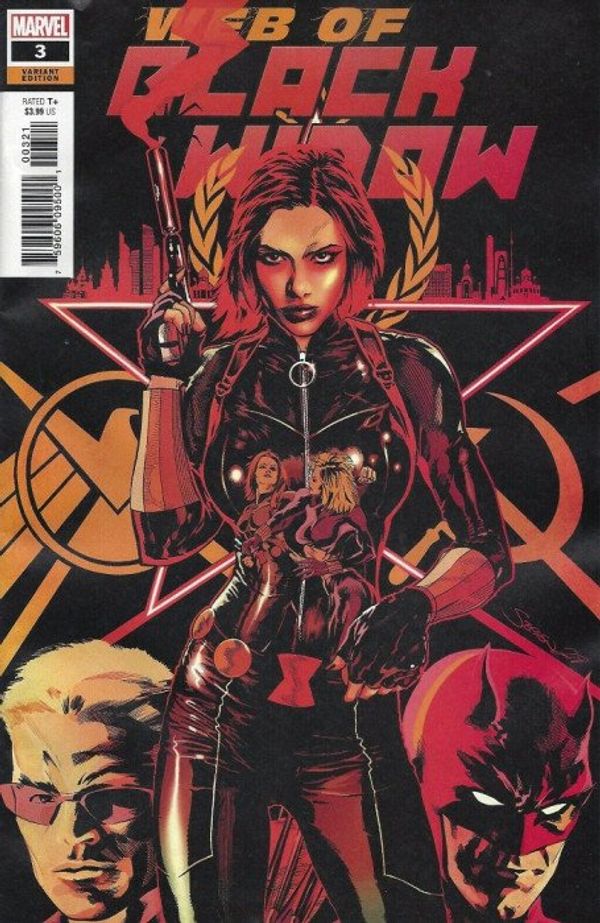 Web of Black Widow #3 (Mooney Variant)