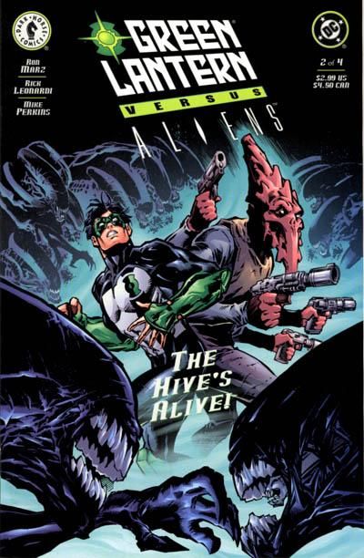 Green Lantern vs. Aliens #2 Comic