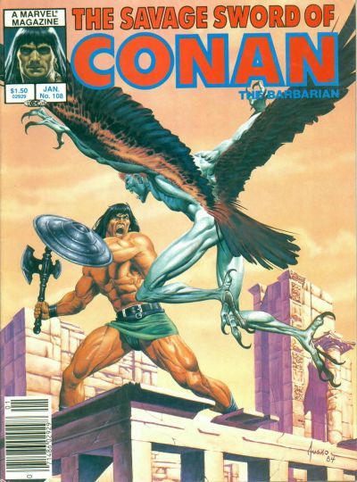 The Savage Sword of Conan #108 Comic