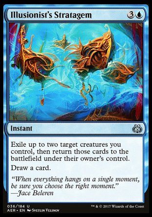 Illusionist's Stratagem (Aether Revolt) Trading Card