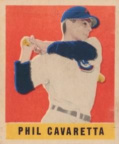 Phil Cavarretta 1948 Leaf #168 Sports Card