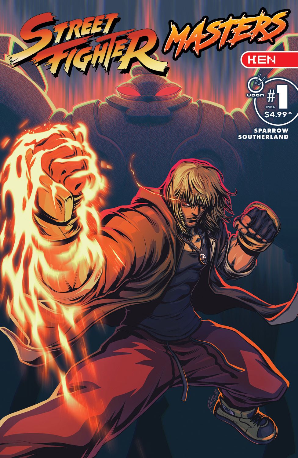 Street Fighter Masters Ken #1 Comic