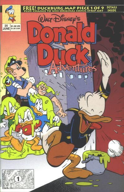 Walt Disney's Donald Duck Adventures #25 Comic