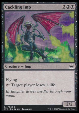 Cackling Imp (Duel Decks : Anthology) Trading Card