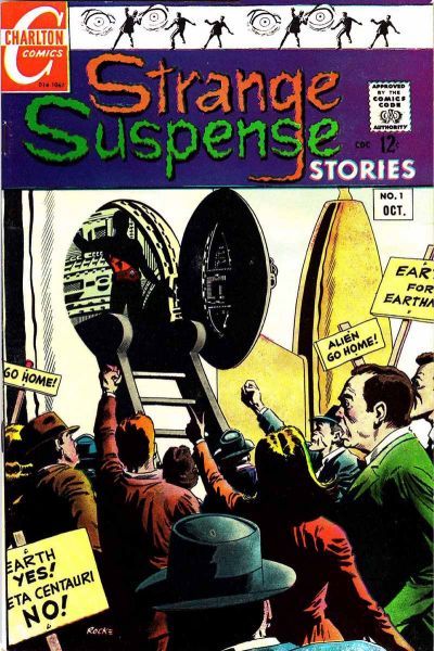 Strange Suspense Stories Comic