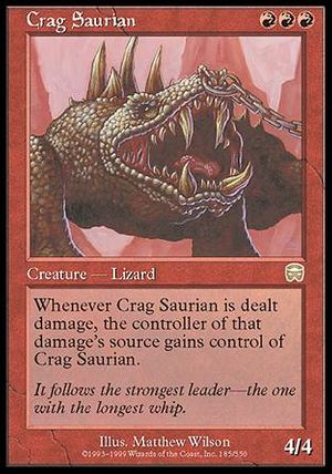 Crag Saurian (Mercadian Masques)