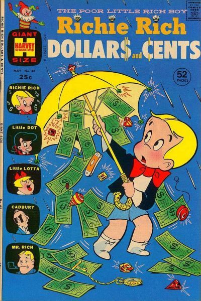 Richie Rich Dollars and Cents #48 Comic