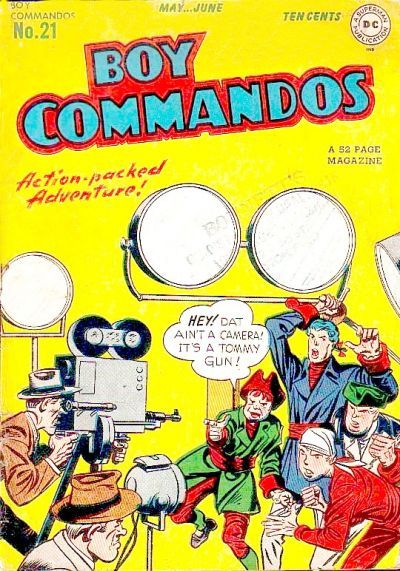 Boy Commandos #21 Comic