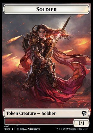 Soldier (Phyrexia: All Will Be One Commander Decks) Trading Card