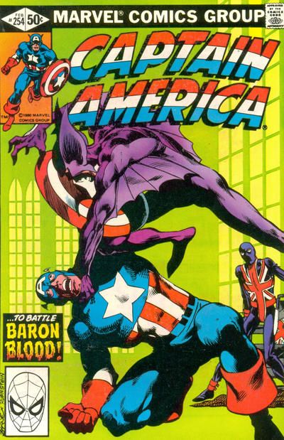 Captain America #254 Comic